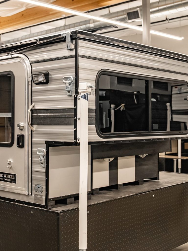 Base Model Pop-Up Camper, four wheel camper, full size camper, Four Wheel Pop-Up Campers, Jackson Hole, Wyoming