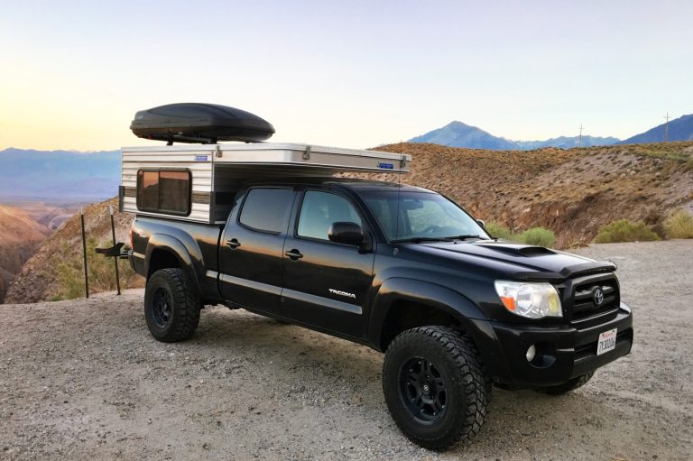 Mini Mid-Size Truck Pop-Up Camper, Four Wheel Pop-Up Campers, Jackson Hole, Wyoming