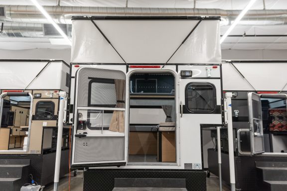 Hawk Pop-Up Camper, Full size, exterior